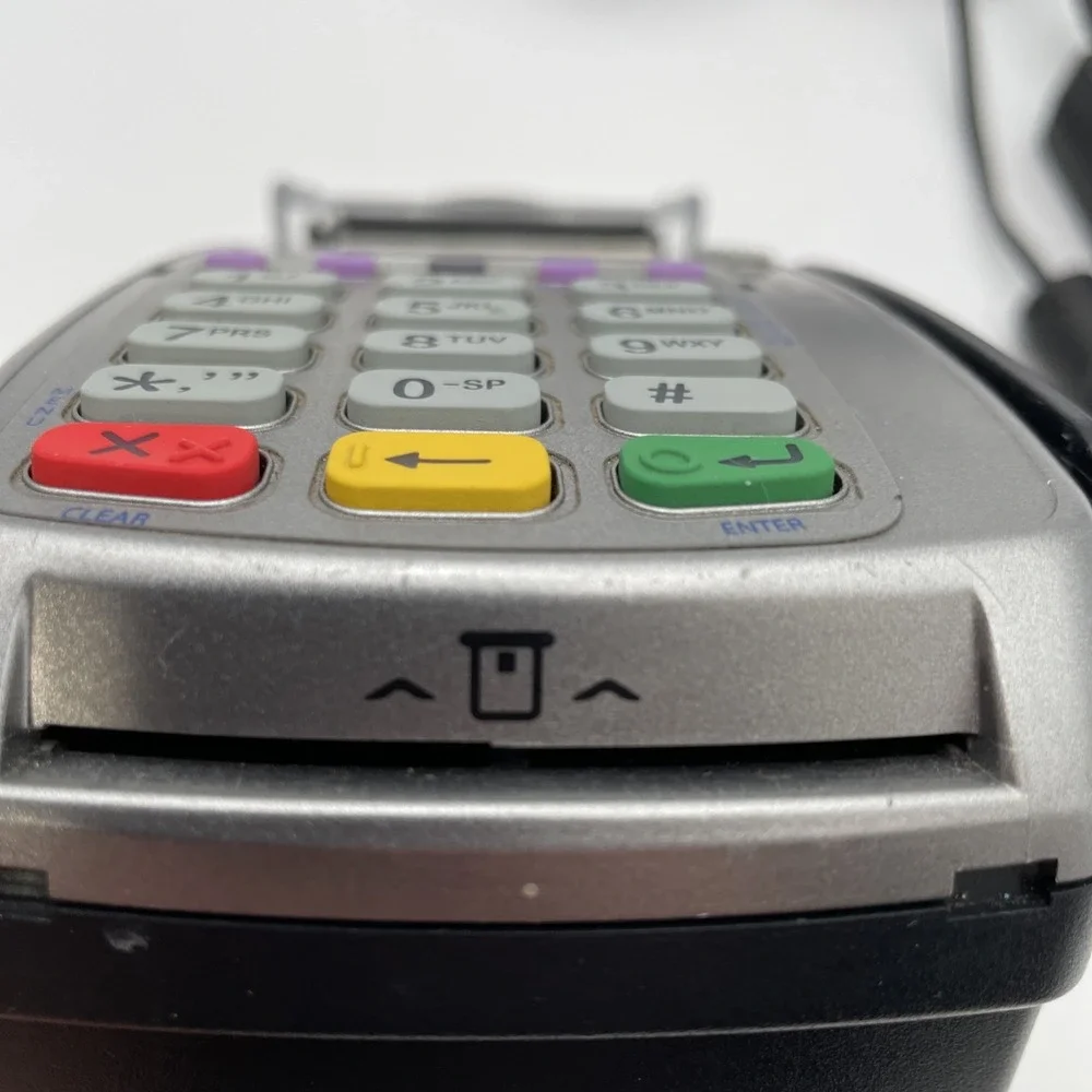 Verifone Vx520  CTLS Dual Com Terminal Credit Card Terminal UNTESTED